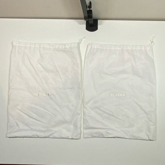 Buscemi | Shoe Box & 2 Dust Bags | Green | 14 W x 12 H x 5.25 D Inch - Picture 9 of 16